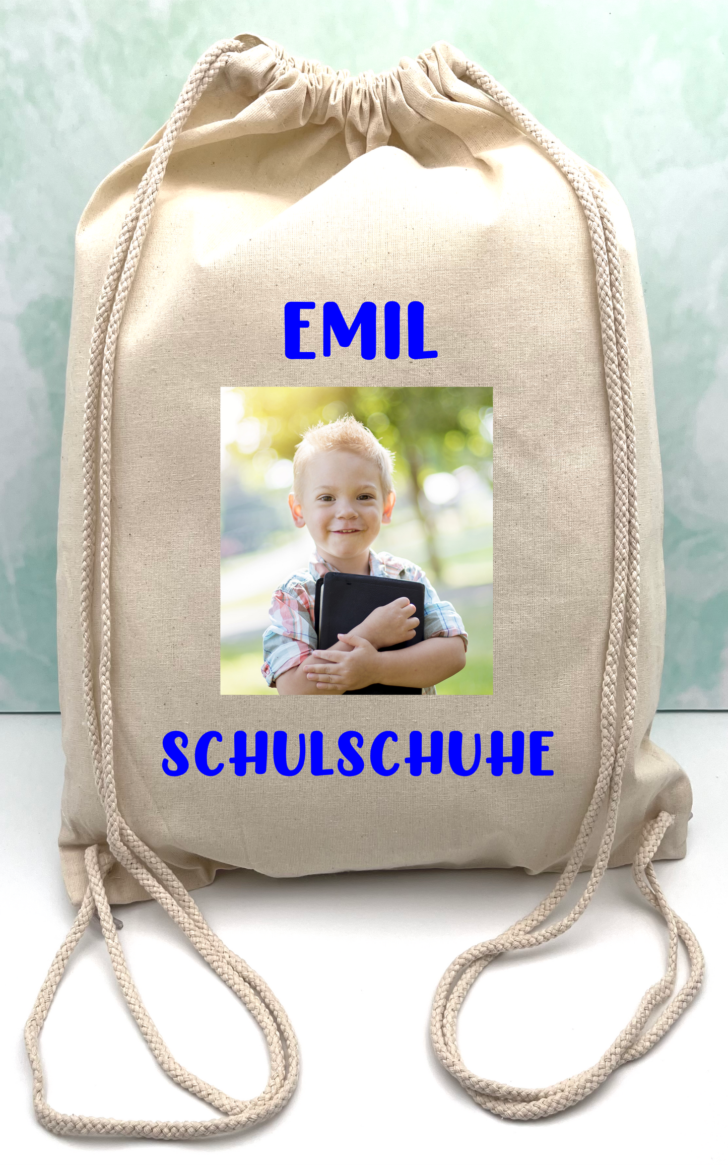 Beutel für den Kindergarten-mit Ihrem Foto von Ihrem Handy