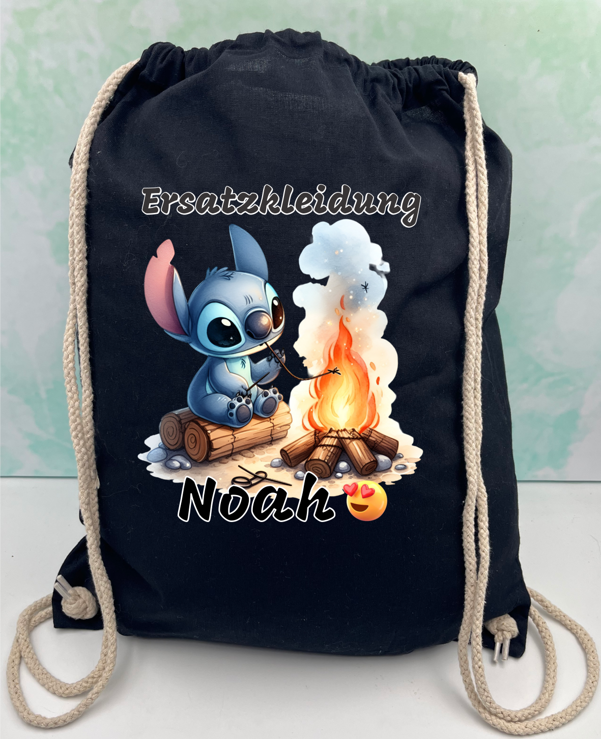Kindergarten/school bag with a selection of stitch activities – personalized.