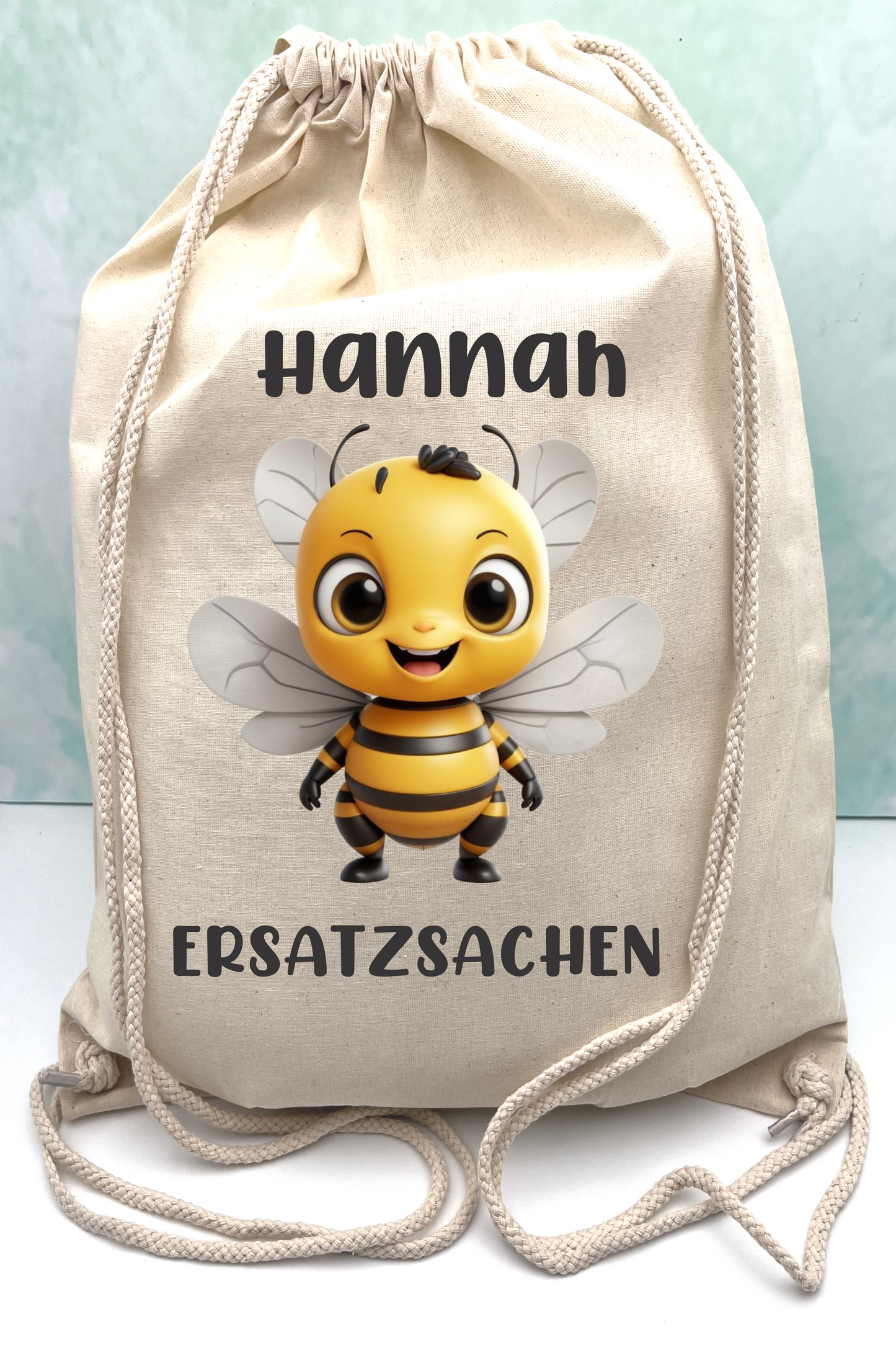 Beutel für Kindergarten-Schule Biene Auswahl - Personalisiert
