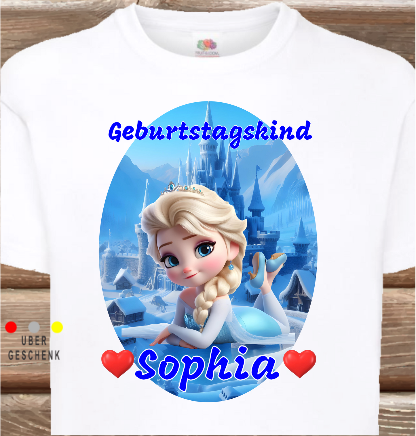 Children's T-shirt with selection of Frozen