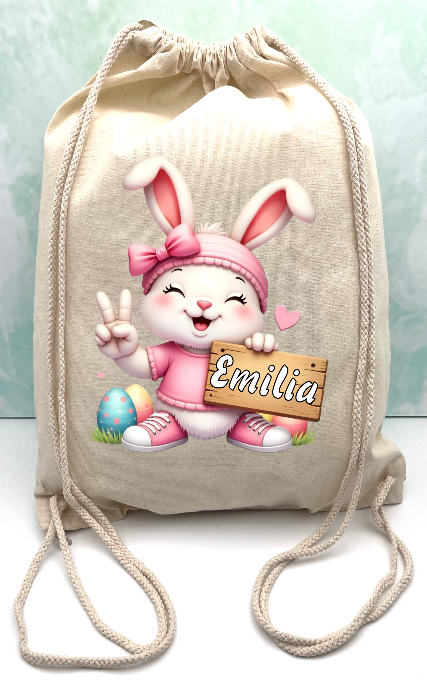 Bag - "Rabbit" - Easter - Personalized