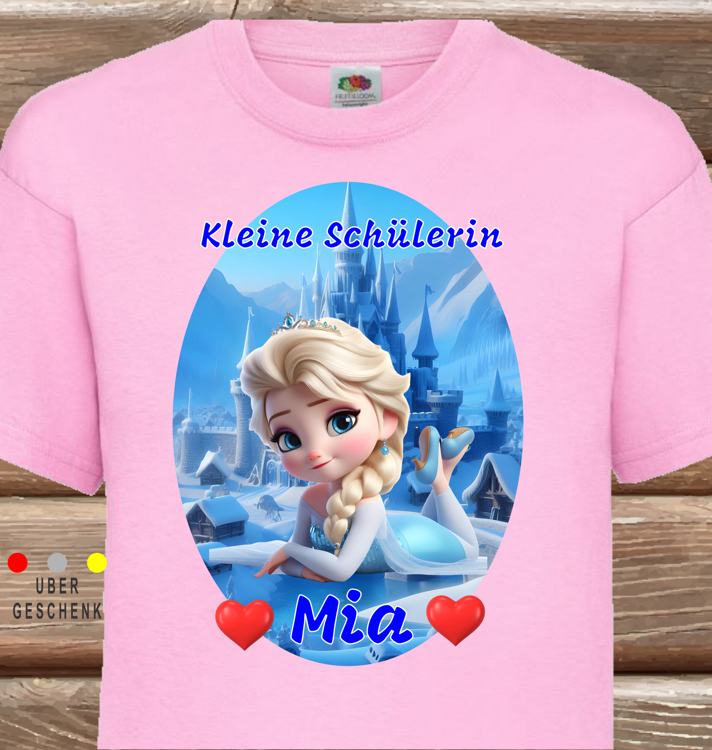 Children's T-shirt with selection of Frozen