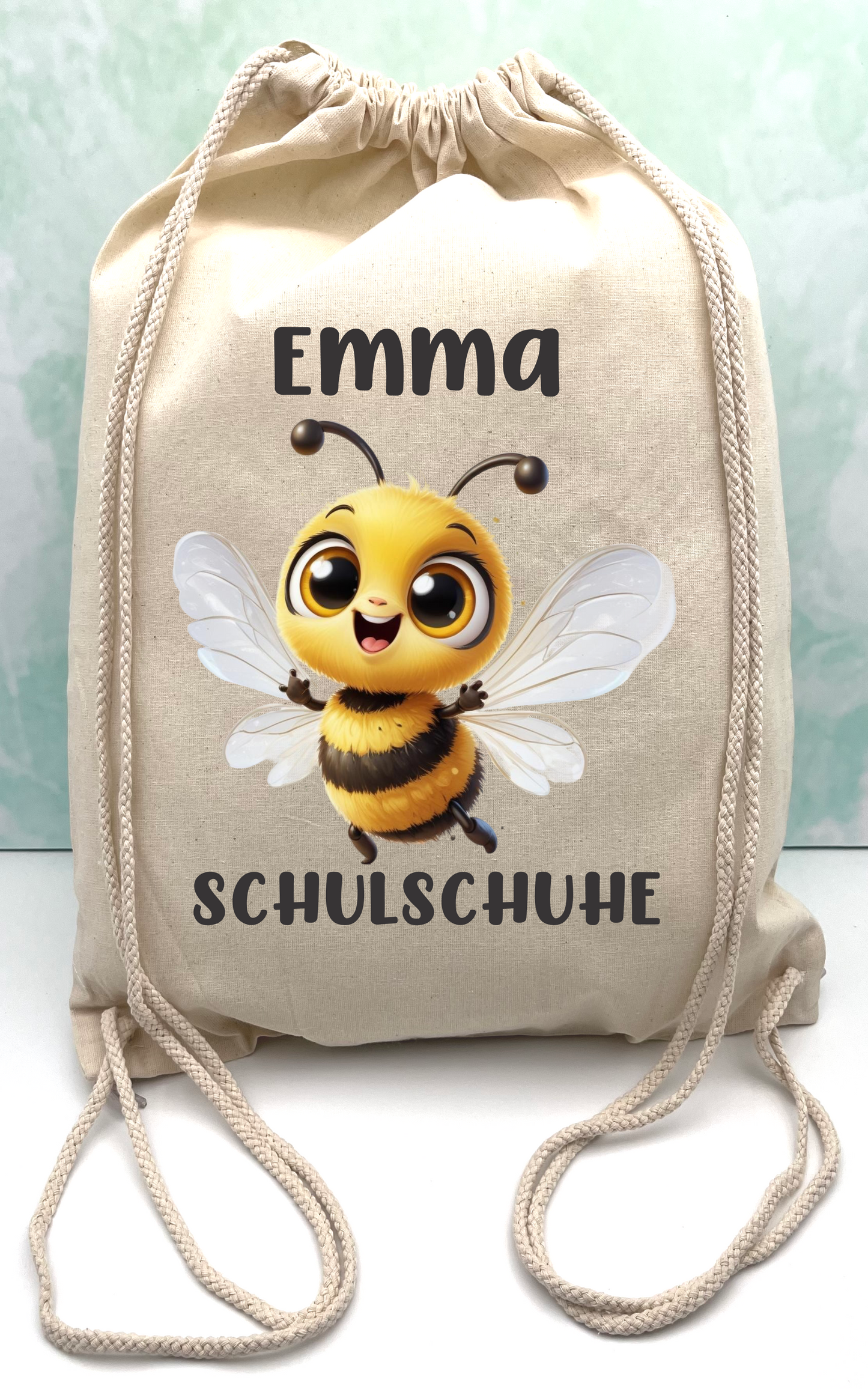 Beutel für Kindergarten-Schule Biene Auswahl - Personalisiert