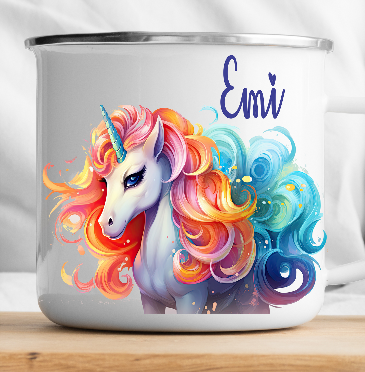 Personalisierte Einhorn 3 Tasse