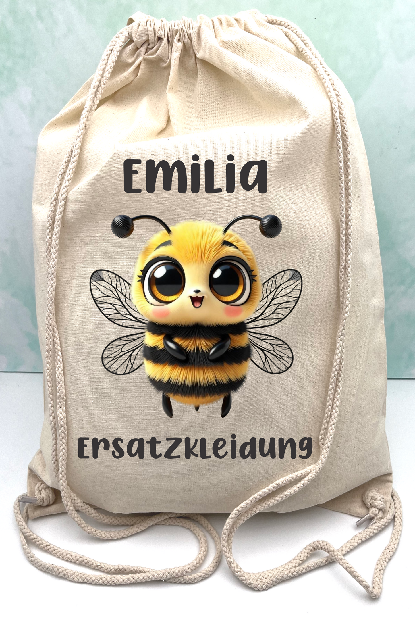Beutel für Kindergarten-Schule Biene Auswahl - Personalisiert