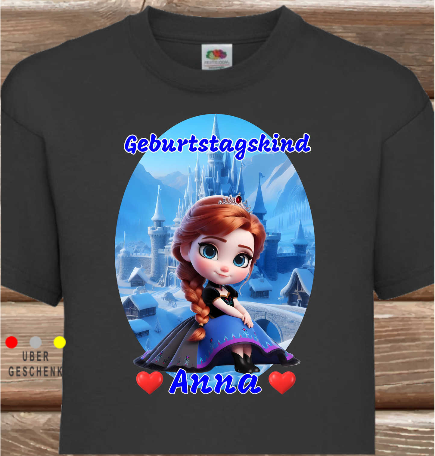 Children's T-shirt with selection of Frozen