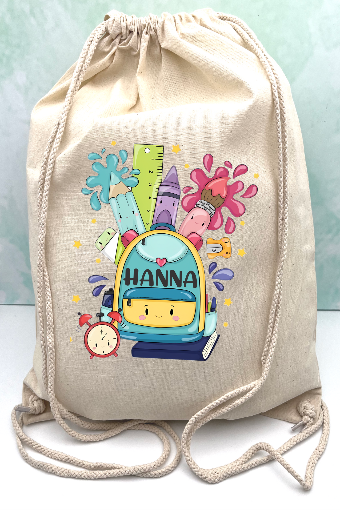 Beutel für Hausschuhe - für die SCHULE