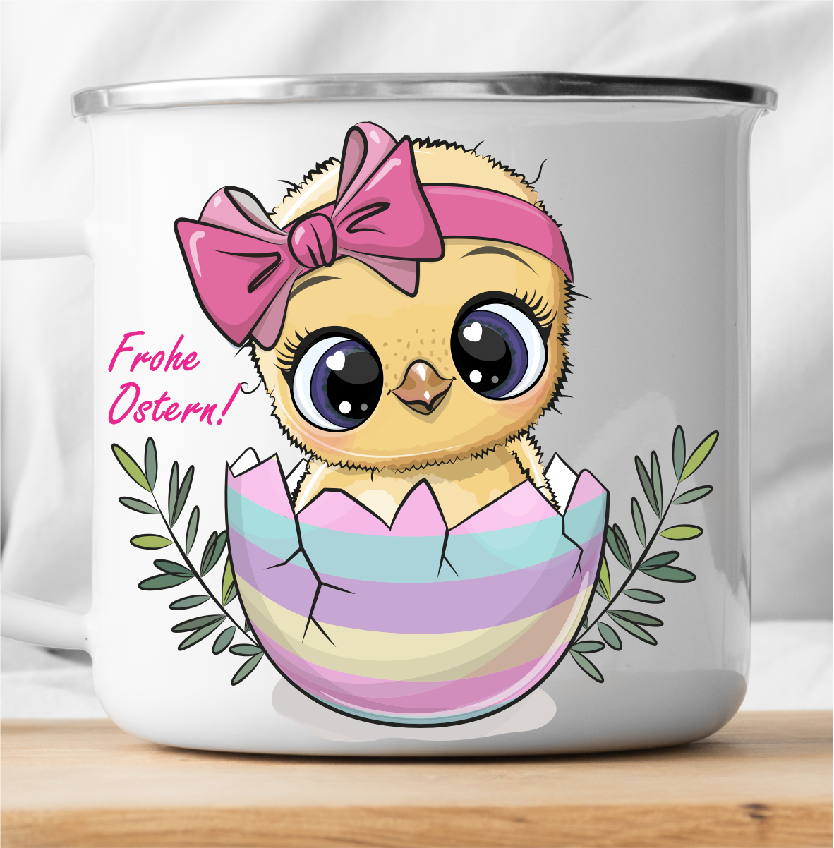 Personalized Easter chicken