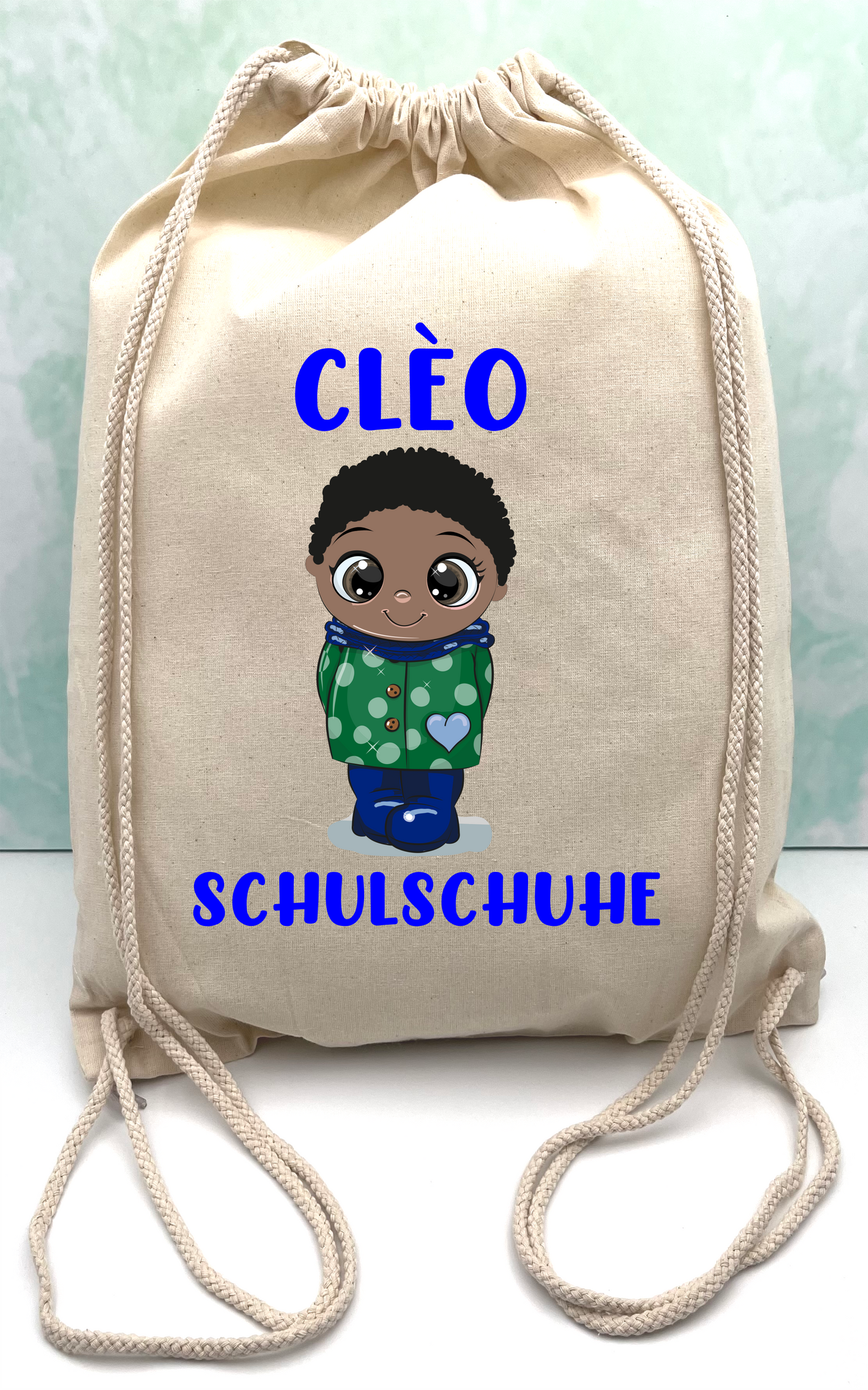 Beutel für Kindergarten Haarfarbe auswählen - Jungen