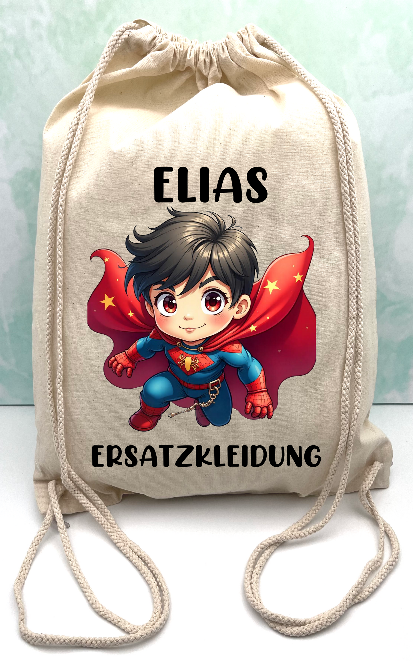 Bag for kindergarten school Spiderman hair color choose
