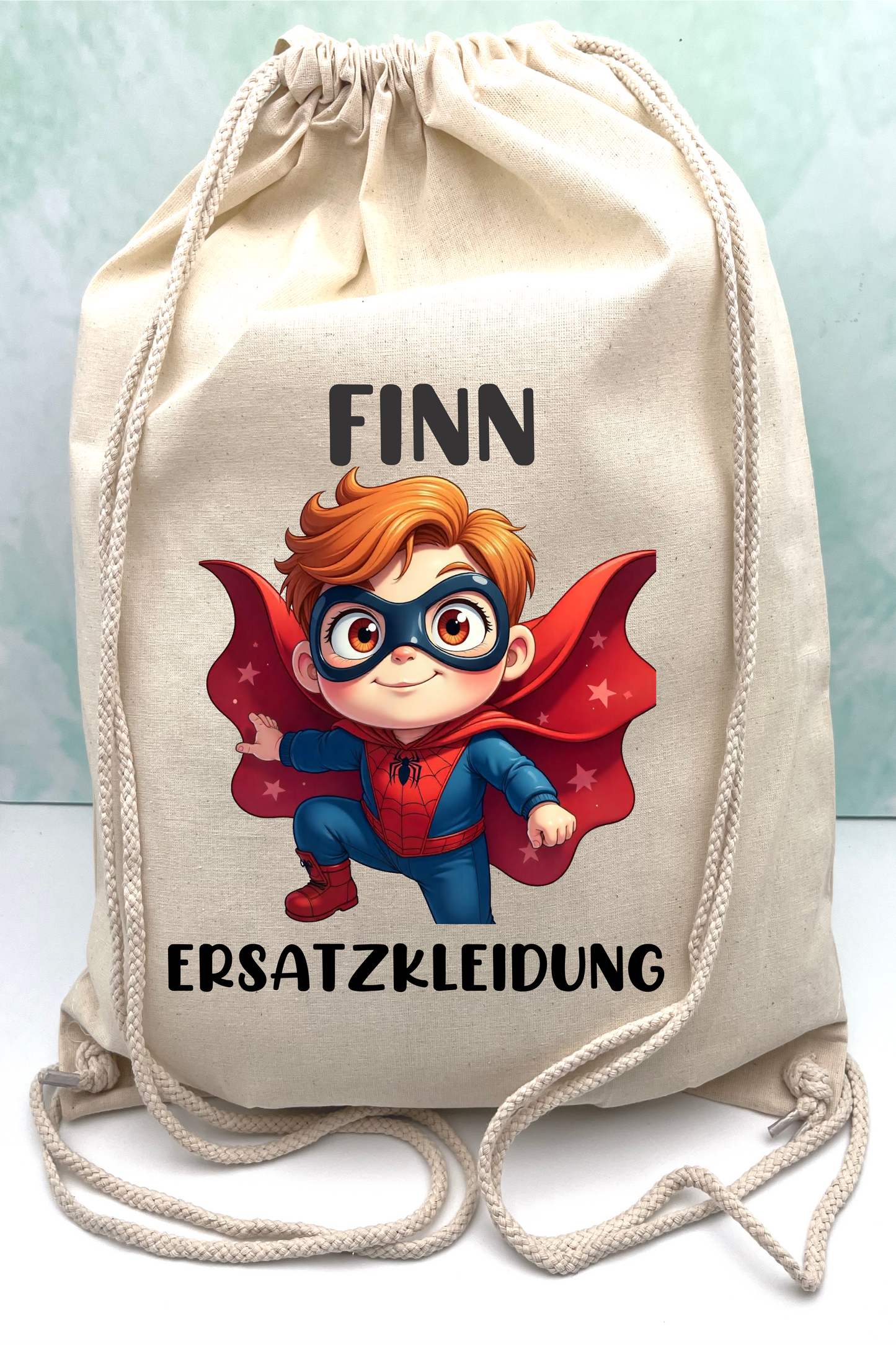 Bag for kindergarten school Spiderman hair color choose