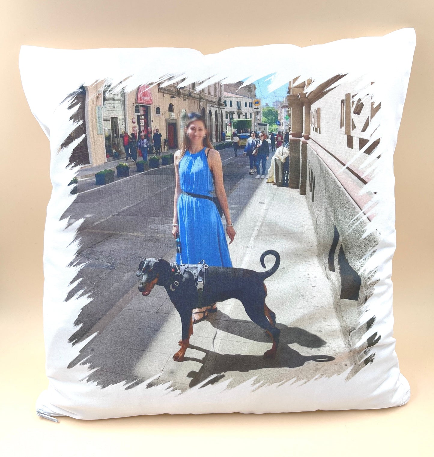 Personalisiertes Kissen mit Ihrem Foto