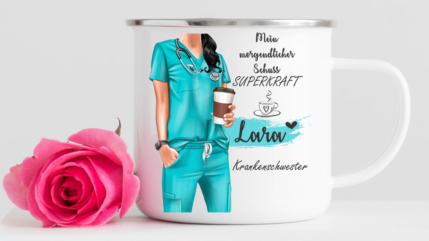 Krankenschwester:Personalisierte Tasse