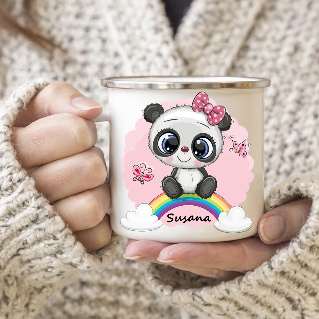 Personalisierte Panda Tasse