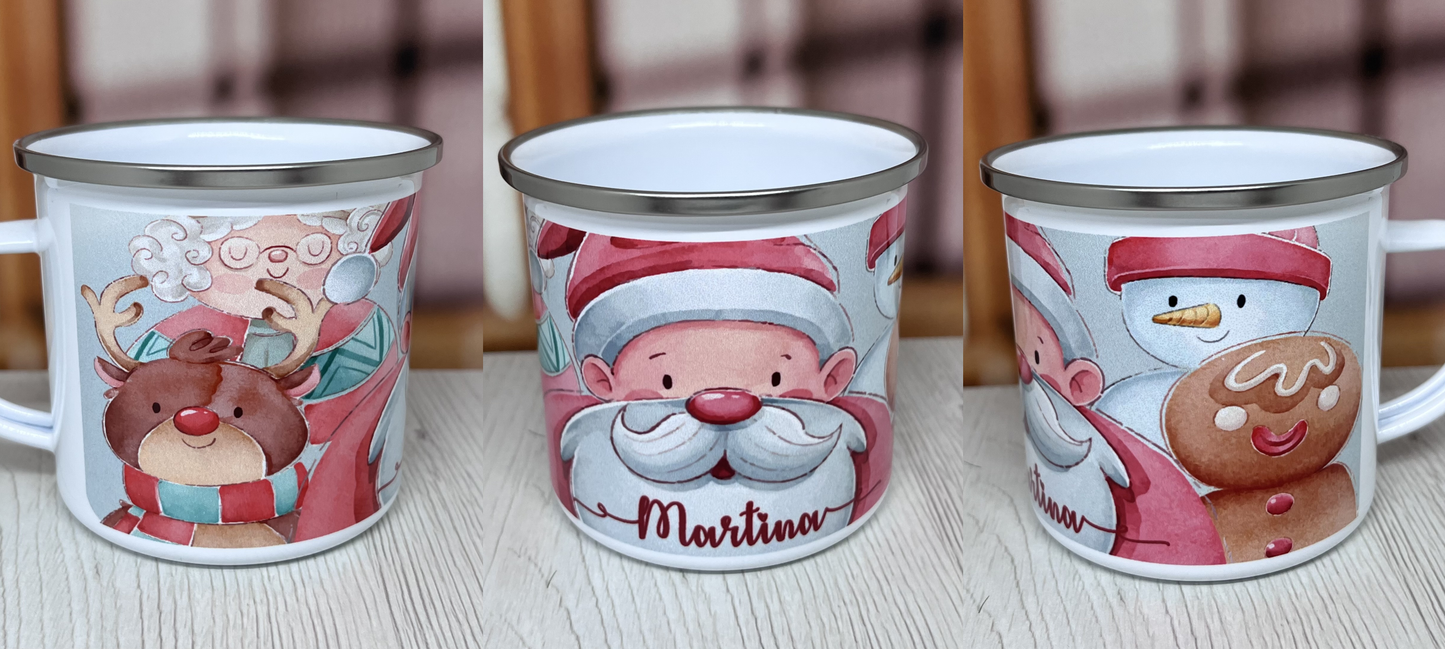 Personalisierte Weihnachtstasse