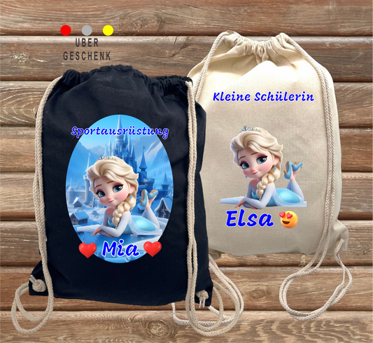 Beutel fur Kindergarten, Schule mit Auswahl an Eiskönigreich