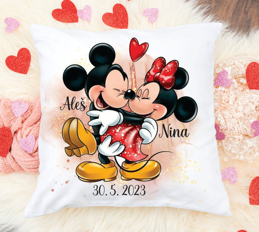 Kissen „Mickey&Minnie“ – Hochzeit