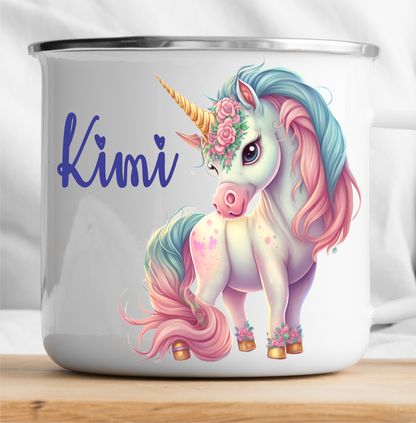 Personalisierte Einhorn 5 Tasse