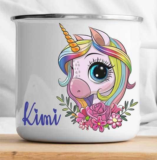 Personalisierte Einhorn 9 Tasse