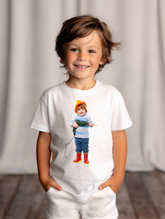 Personalisiertes T-Shirt mit Ihrem Foto von Ihrem Handy