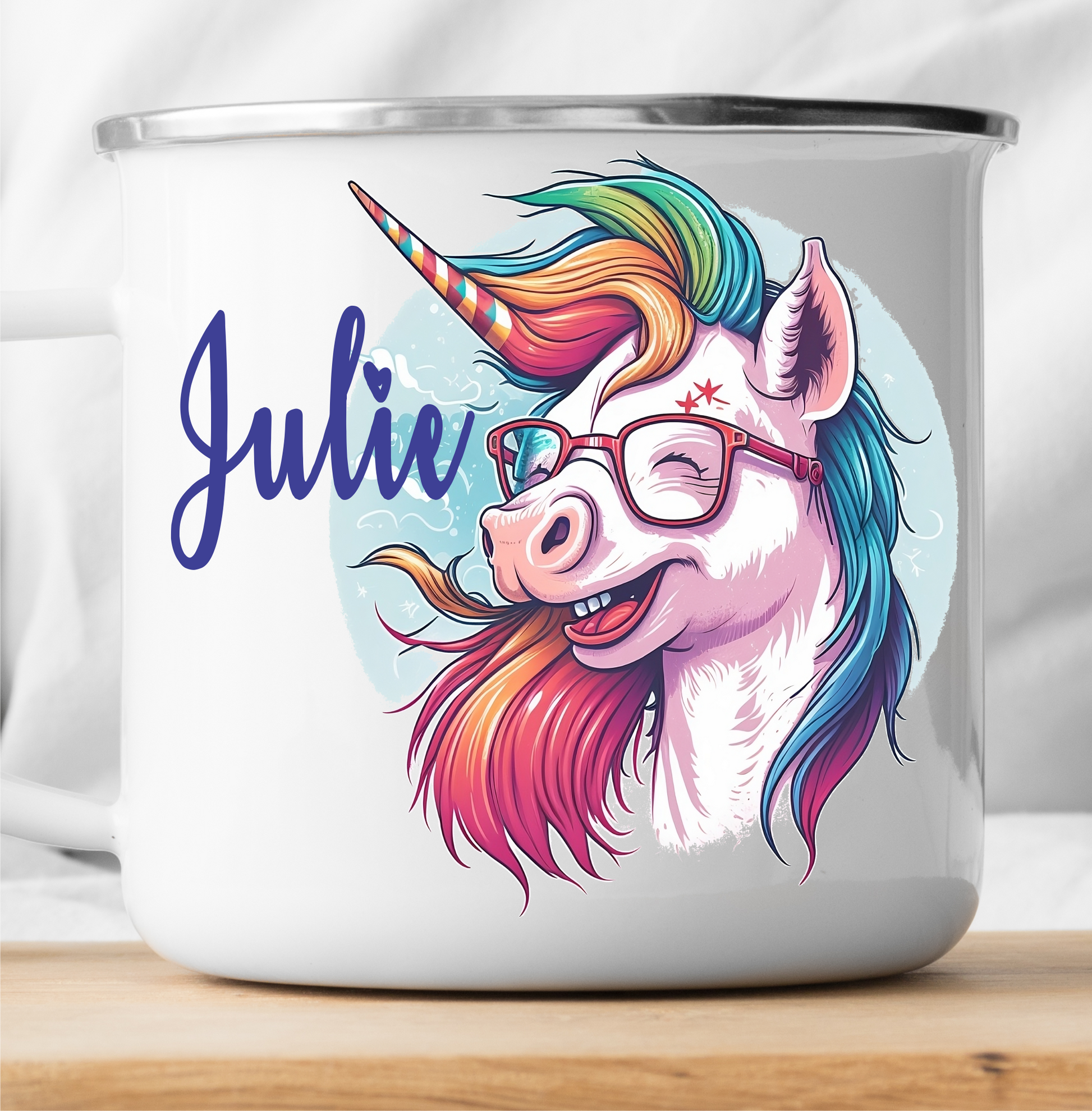 Personalisierte Einhorn 4 Tasse