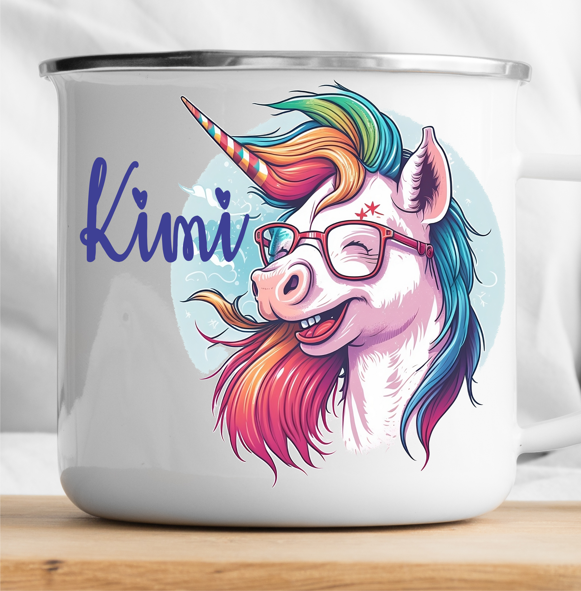 Personalisierte Einhorn 4 Tasse