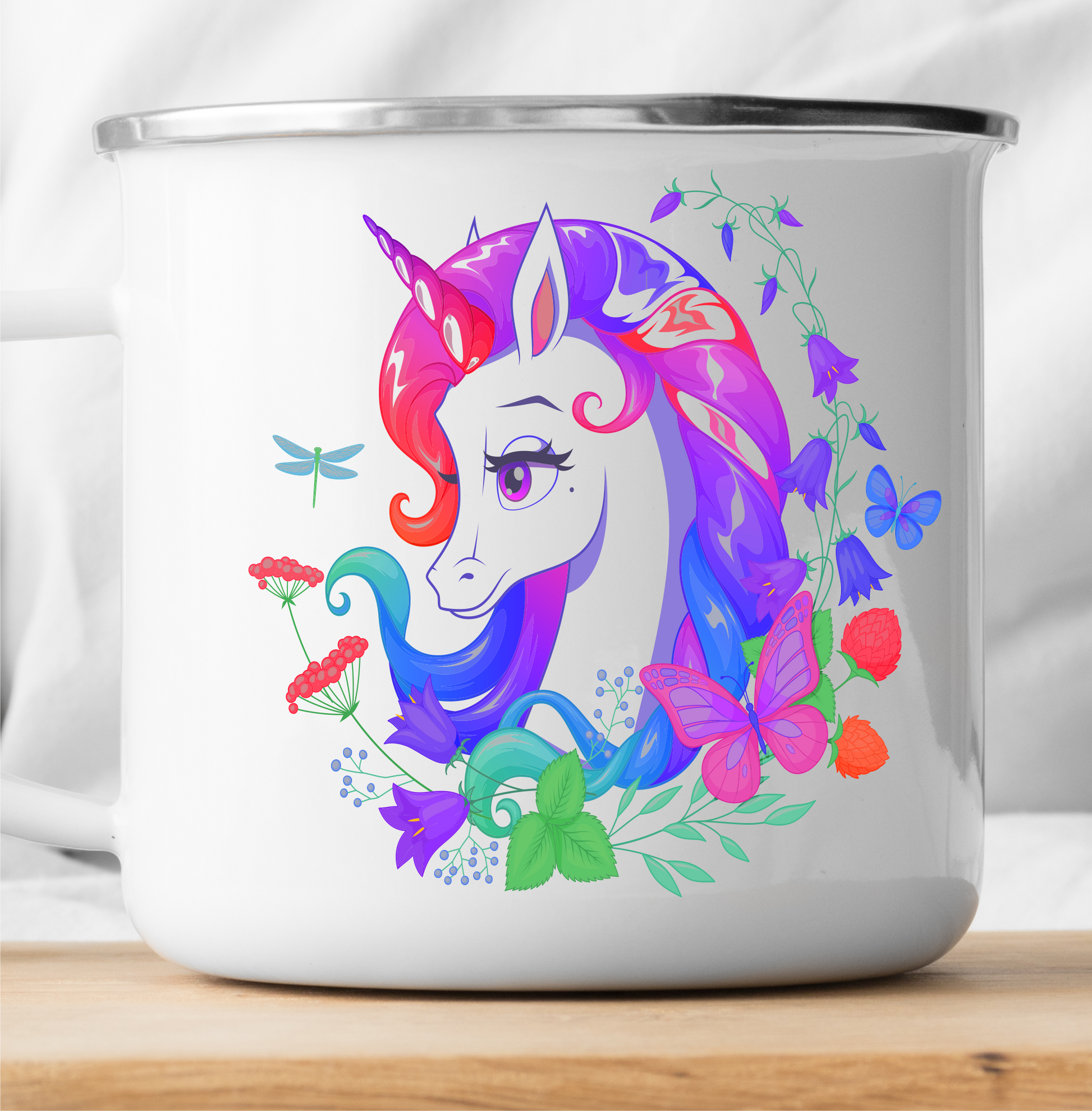 Personalisierte Einhorn 8 Tasse