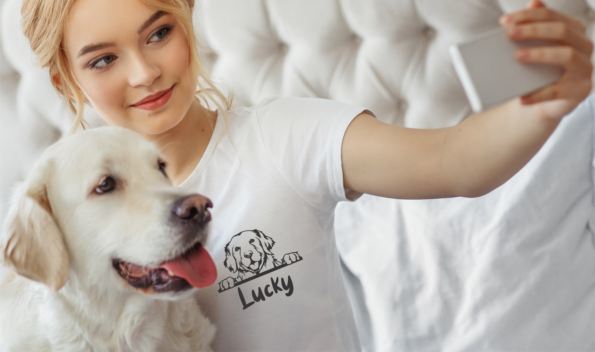 Personalisiertes Hunde T-Shirt