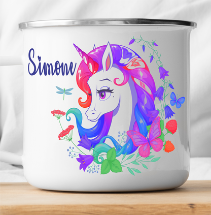 Personalisierte Einhorn 8 Tasse