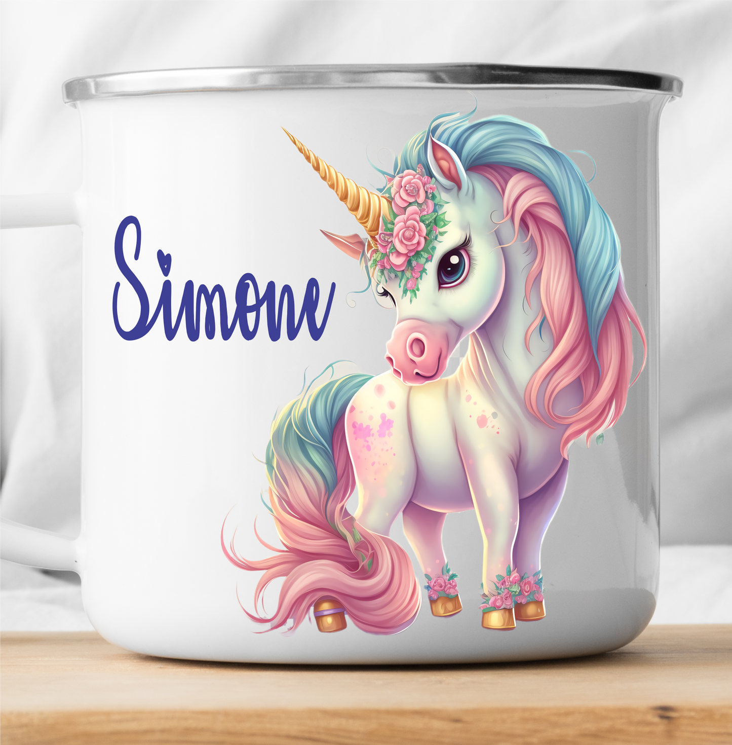 Personalisierte Einhorn 5 Tasse