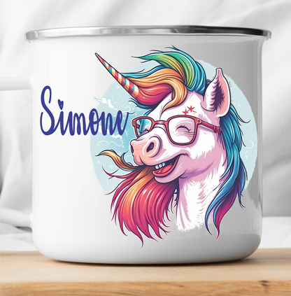 Personalisierte Einhorn 4 Tasse