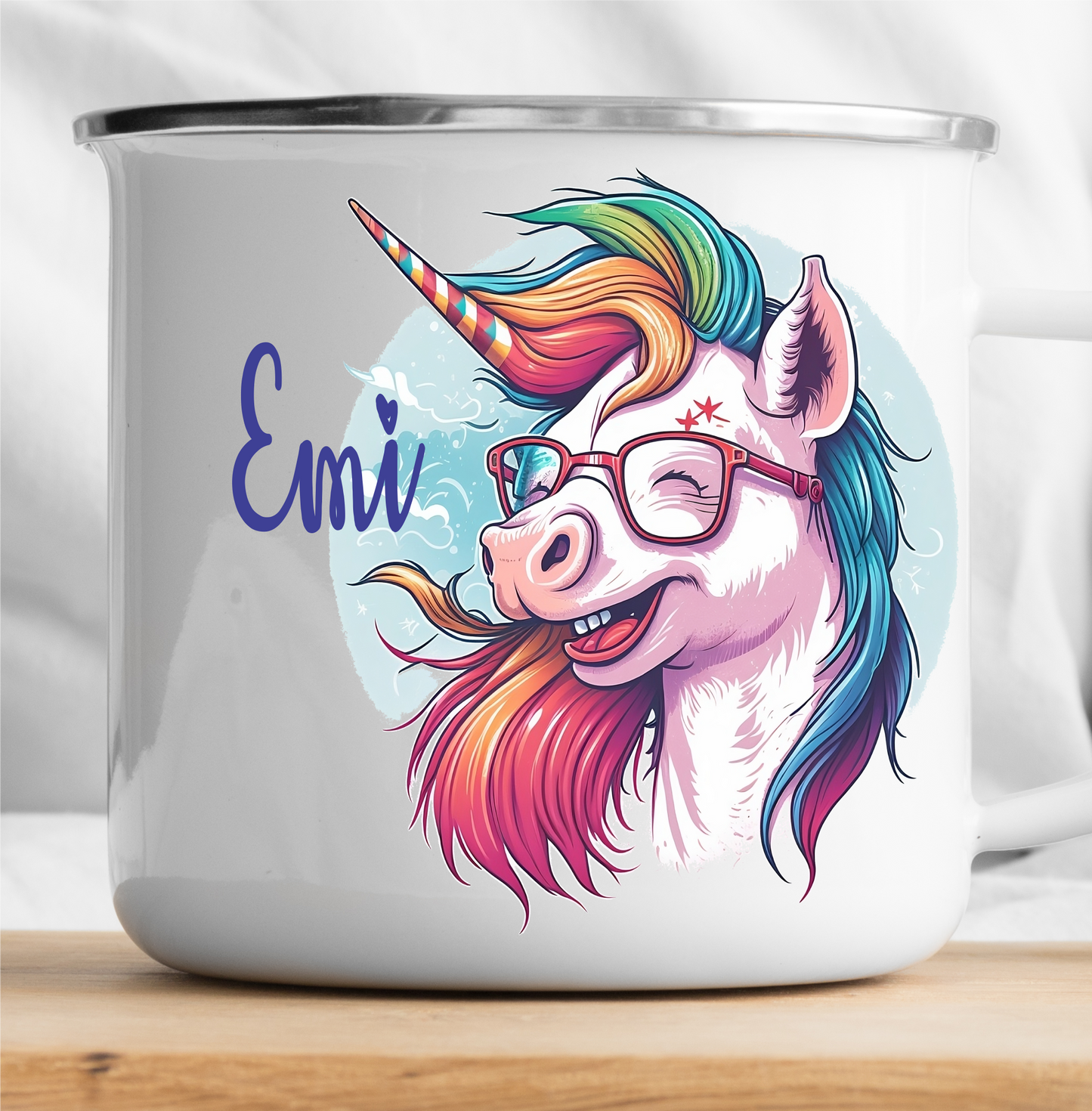 Personalisierte Einhorn 4 Tasse