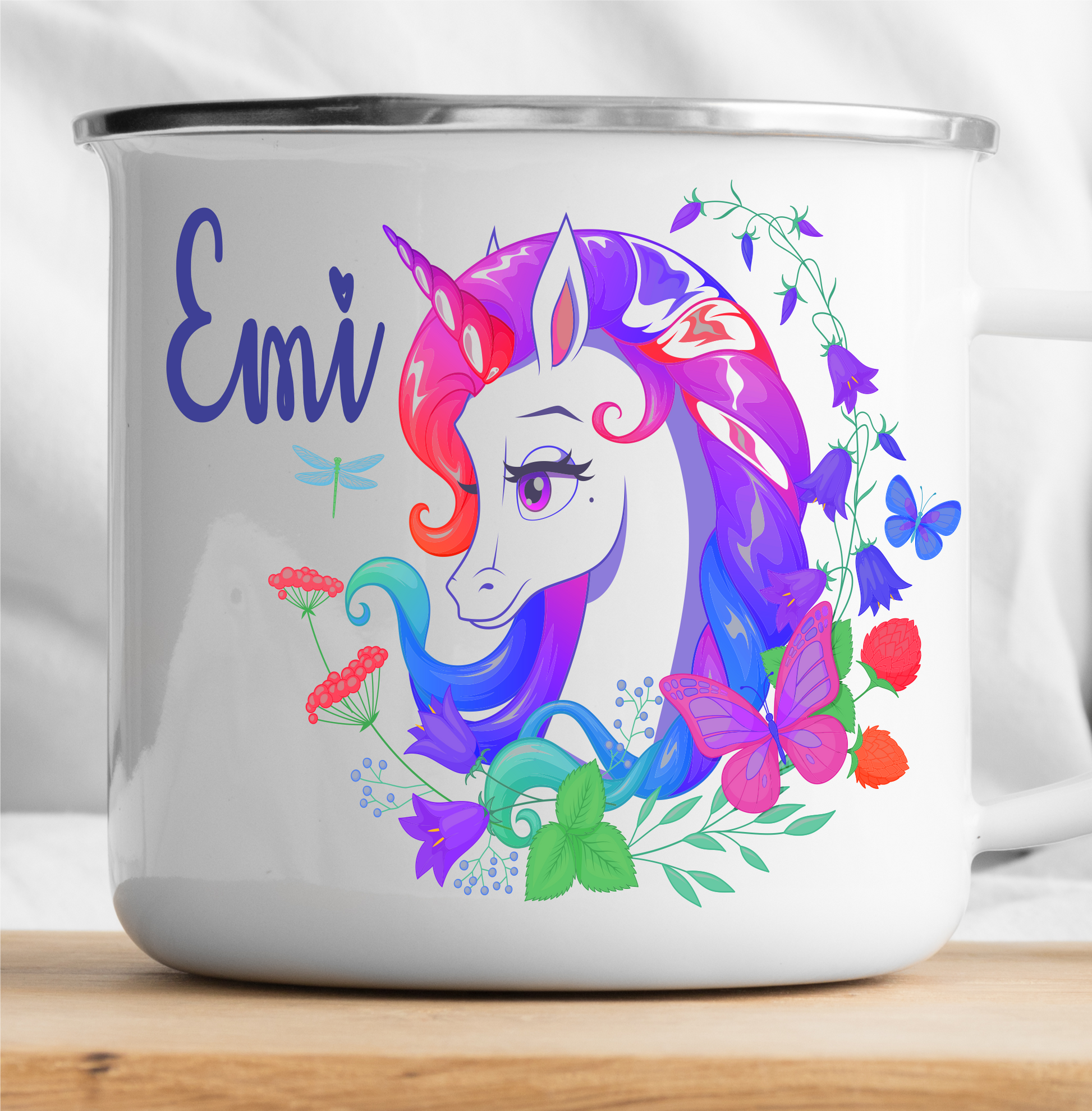 Personalisierte Einhorn 8 Tasse