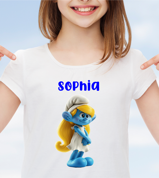 Smurfette- Personalisiert
