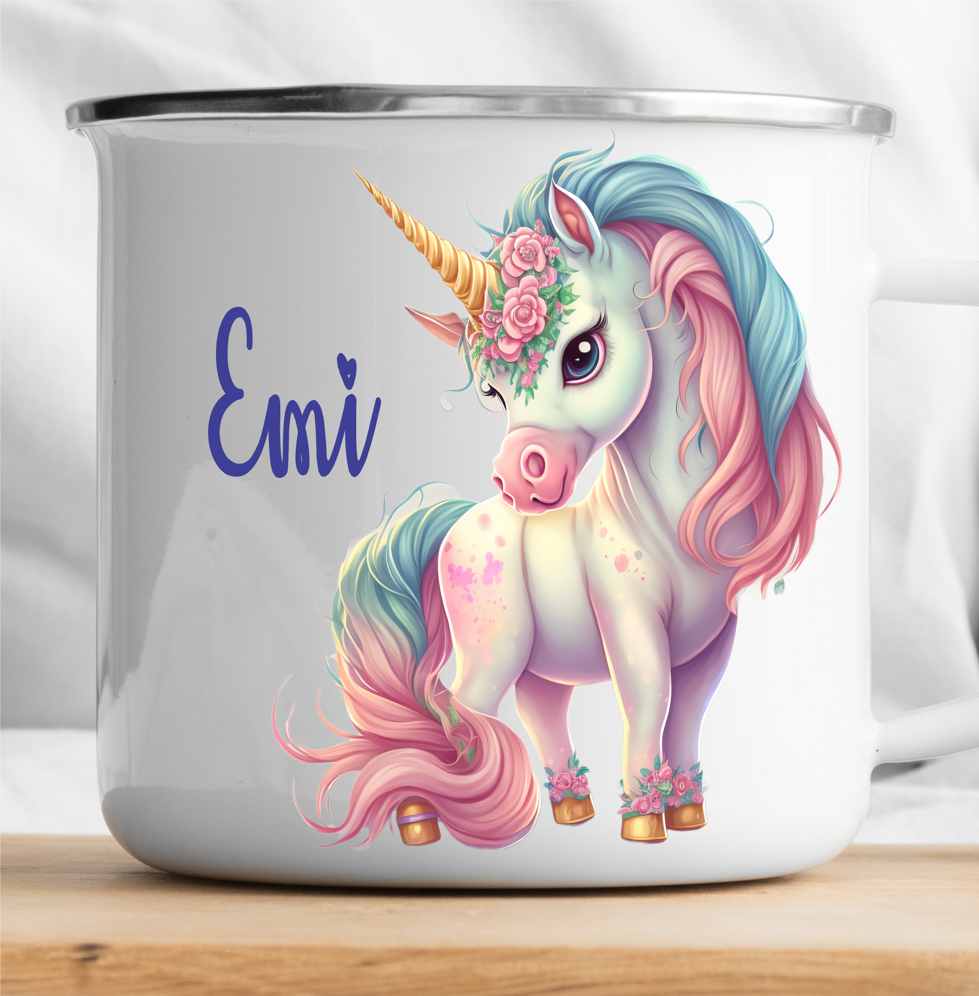 Personalisierte Einhorn 5 Tasse