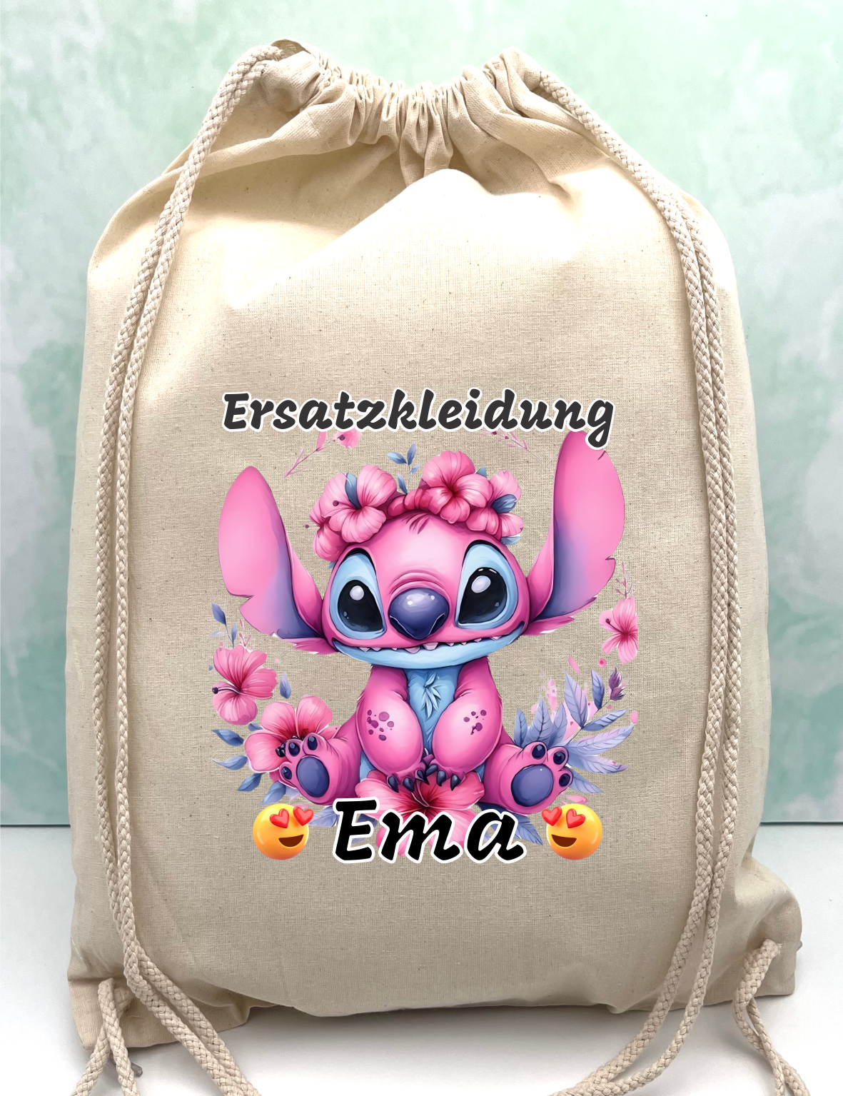 Kindergarten/school bag with a selection of stitch activities – personalized.