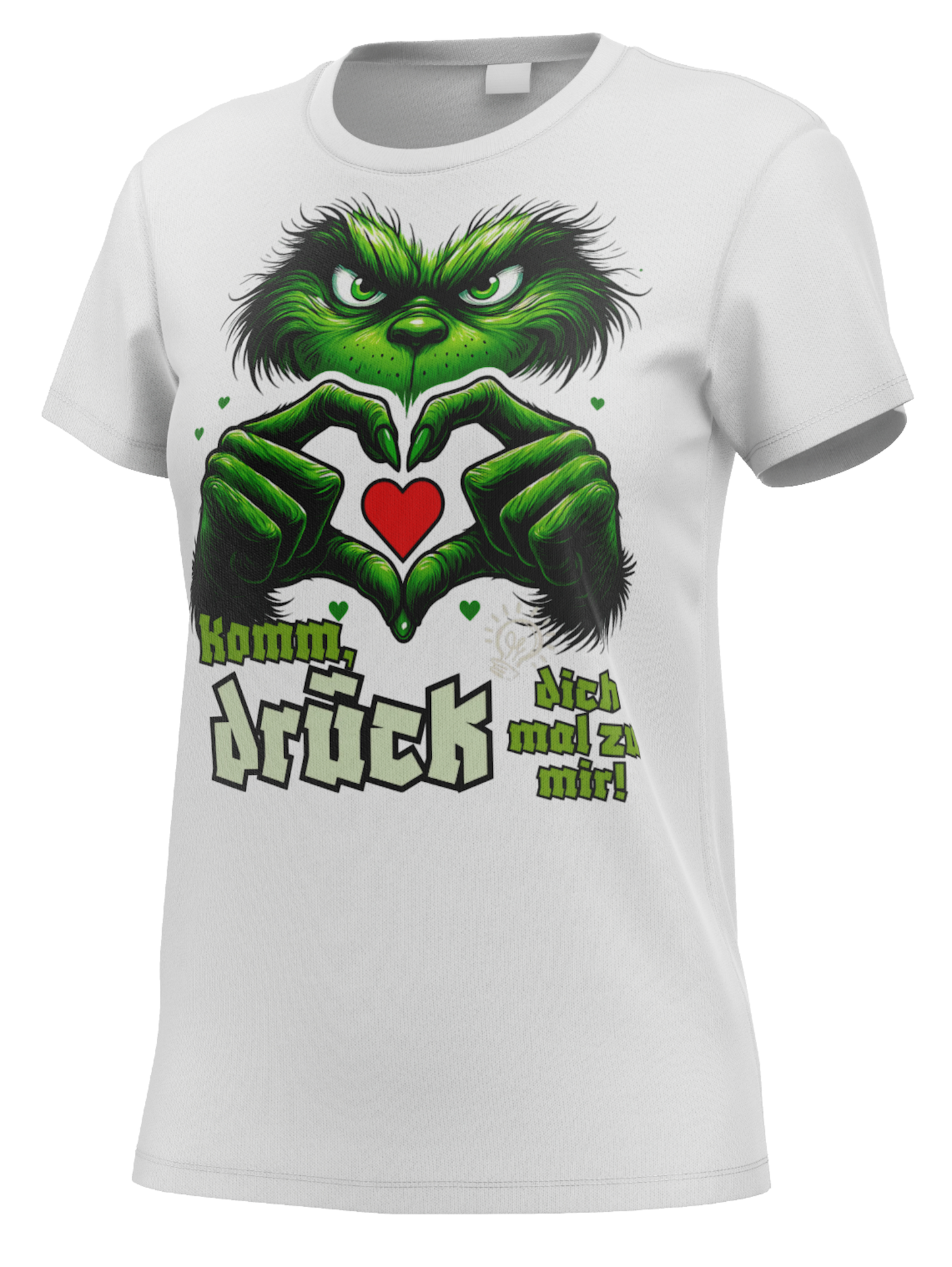 Cotton, yuck, people, Christmas, Grinchmas T-shirt.