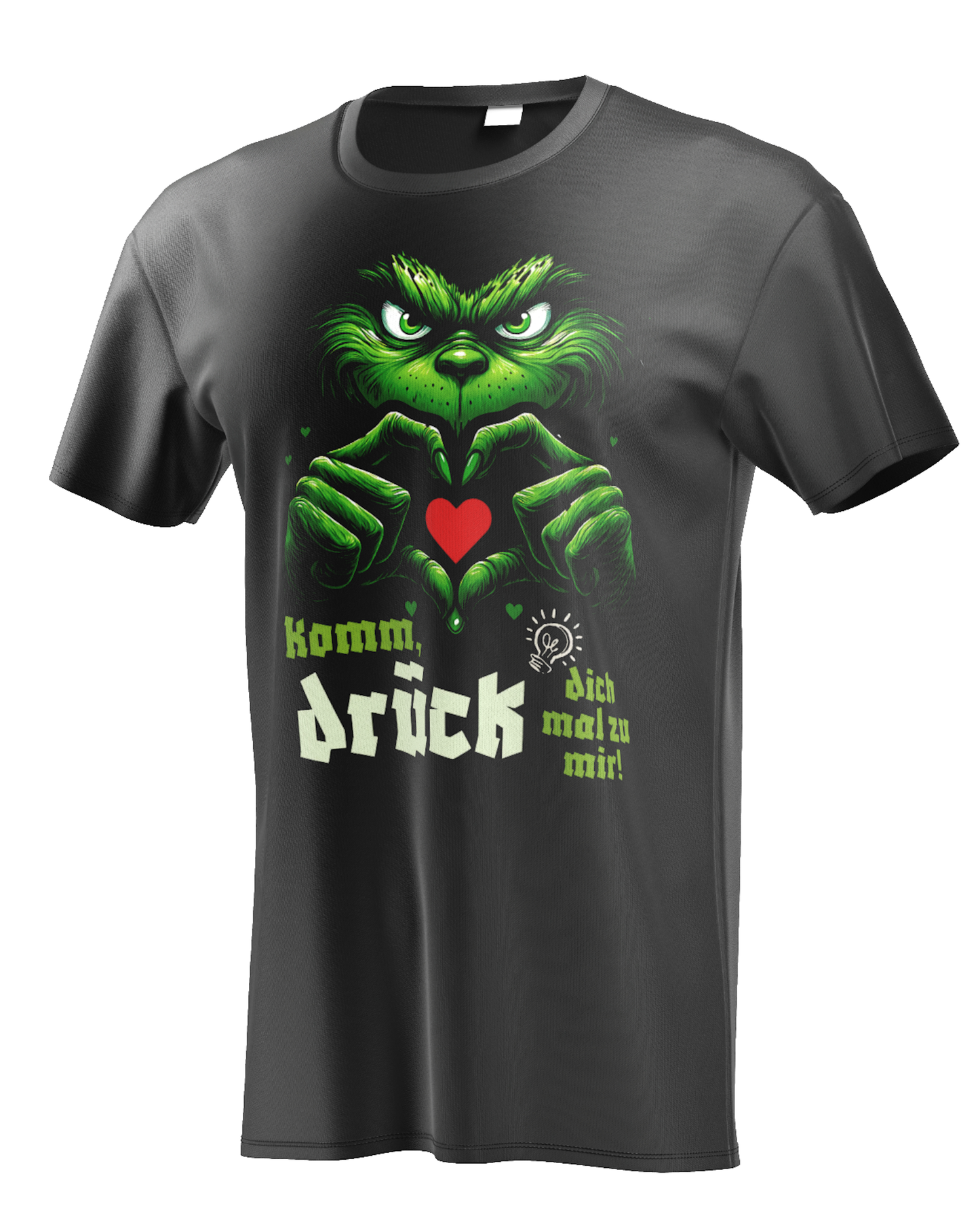Cotton, yuck, people, Christmas, Grinchmas T-shirt.