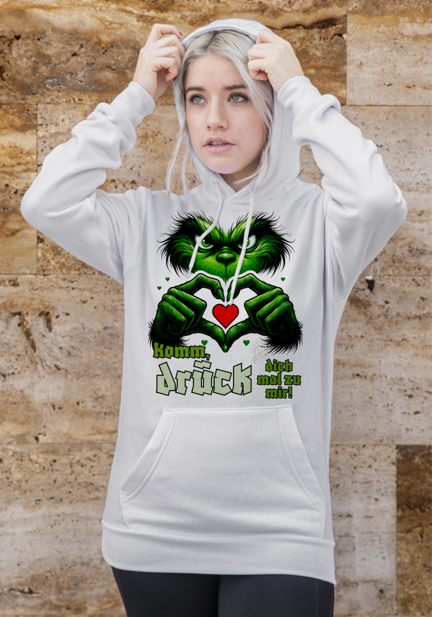 Cotton, yuck, people, Christmas, Grinchmas T-shirt.