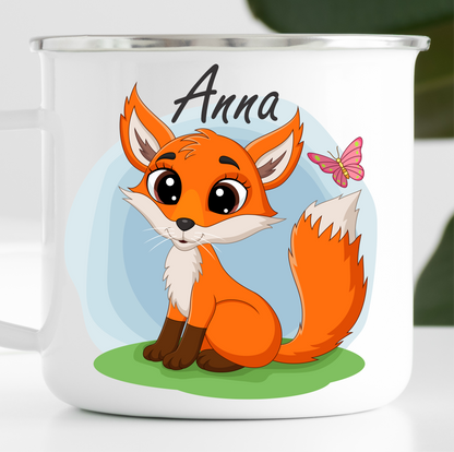 Personalisierte Fuchs-Tasse