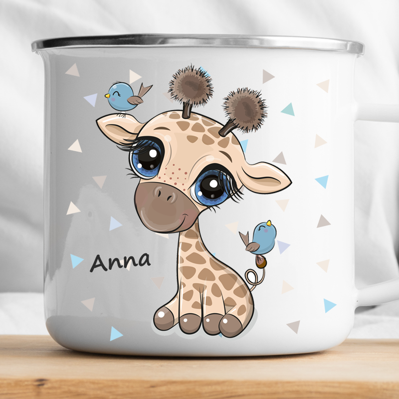 Personalisierte Giraffen-Tasse