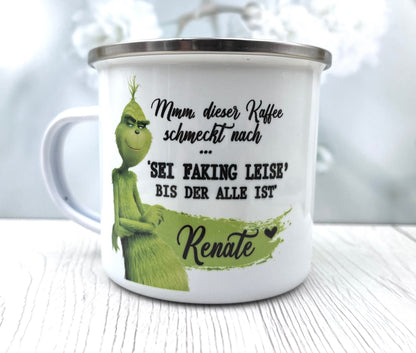 Leise personalisierte Tasse