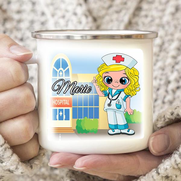 Personalisierte Tasse: Krankenschwester