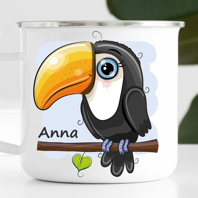 Personalisierte Tucan Tasse