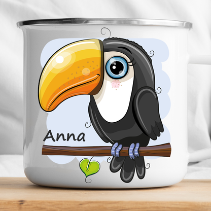 Personalisierte Tucan Tasse