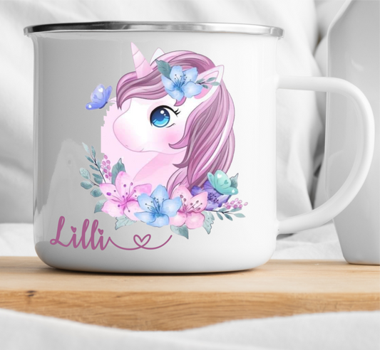 Personalisierte Einhorn 2 Tasse