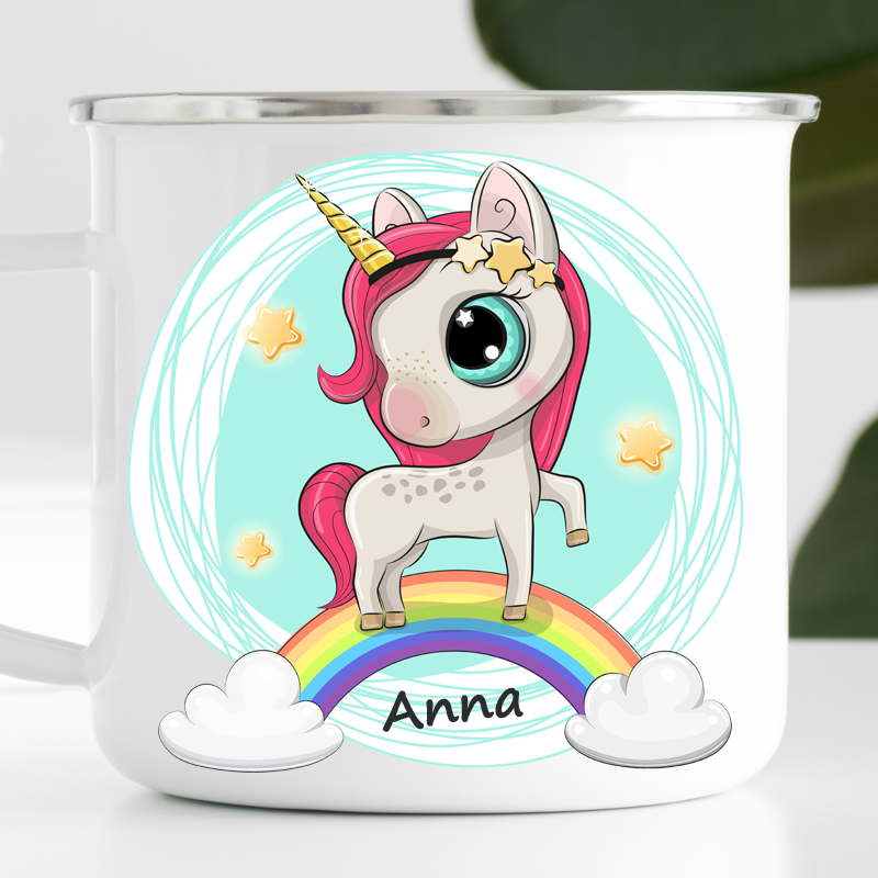 Personalisierte Einhorn-Tasse