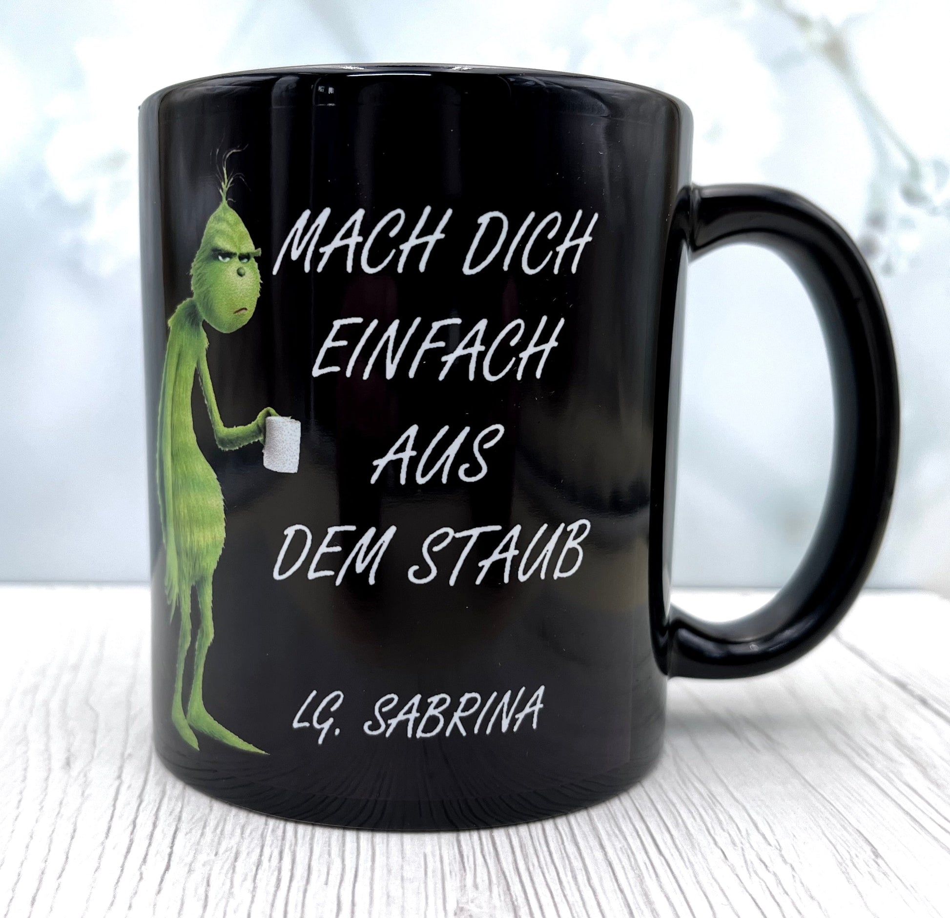 WEG personalisierte Tasse