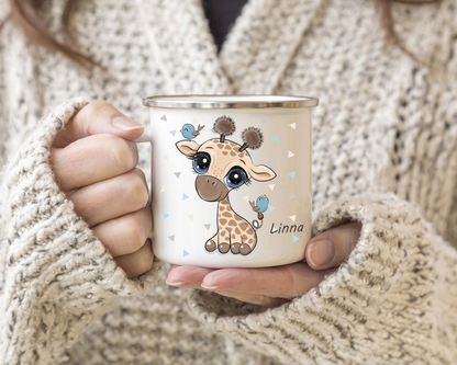 Personalisierte Giraffen-Tasse